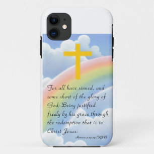 11 L'amour de Dieu avec le coque iphone croisé de
