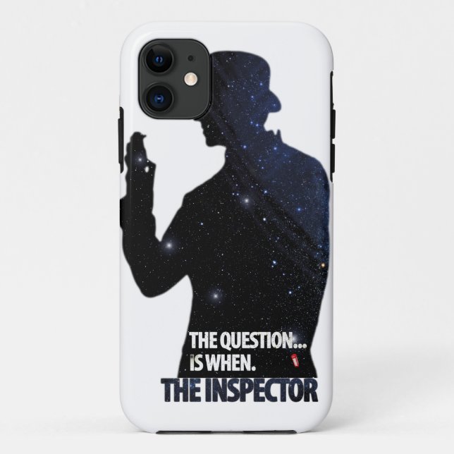 11 Le coque iphone d'inspecteur (Dos)
