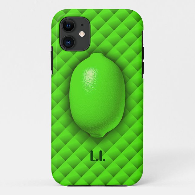 11 Lime iPhone 5 Coque (Dos)
