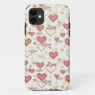 11 Love Hearts coque iphone