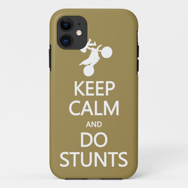 11 Maintenez calme et faites le coque iphone fait sur (Dos)