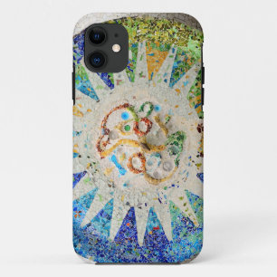 11 Mosaïques Park Guell iPhone 5 Coque