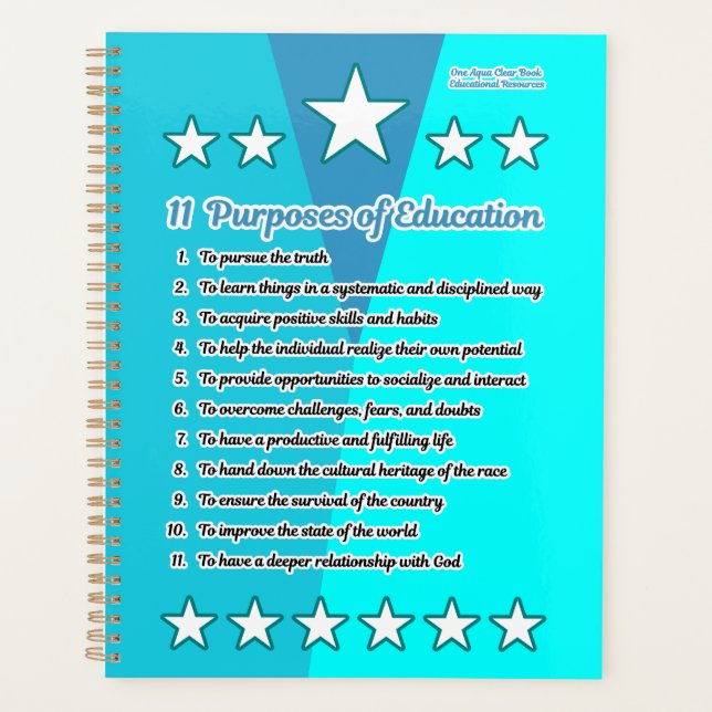 11 Objet de l'éducation (Devant)