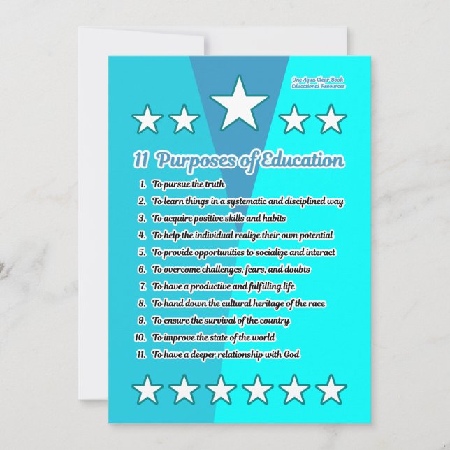 11 Objet de l'éducation (Devant)