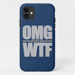 11 OMG aka WTF coque iphone personnalisé