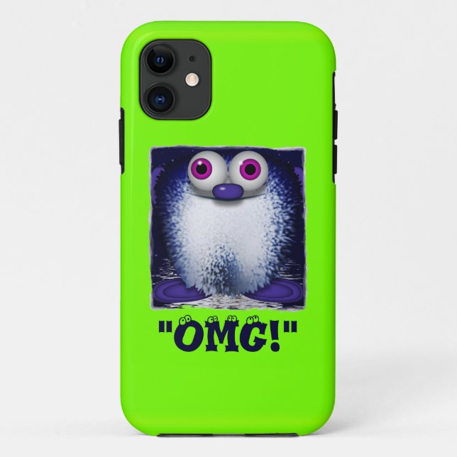 11 OMG Jote Fuzzy Cartoon Wuzzy Butt coque iphone (Dos)
