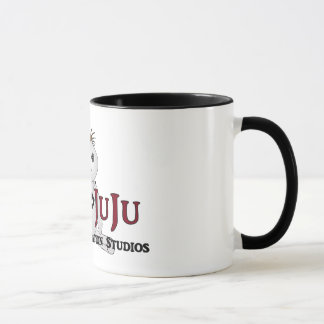 11 onces. Mauvais noir de JuJu. Tasse de sonnerie