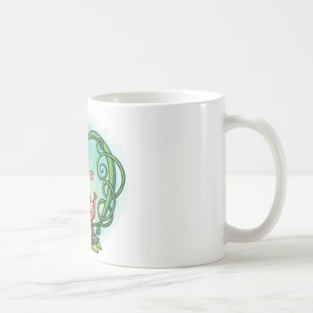 11 onces. Tasse blanche classique de chanson de (Droite)