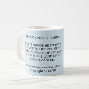11 onces. TASSE de CAFÉ avec "AIMÉ SA BÉNÉDICT