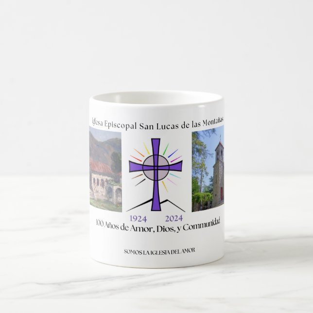 11 oz Mug St. Luke's Centennial Logo espagnol (Centre)