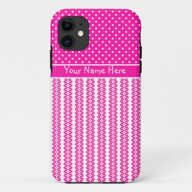 11 Personnalisé iPhone 5s Xtreme Coque : Candy rose e (Dos)