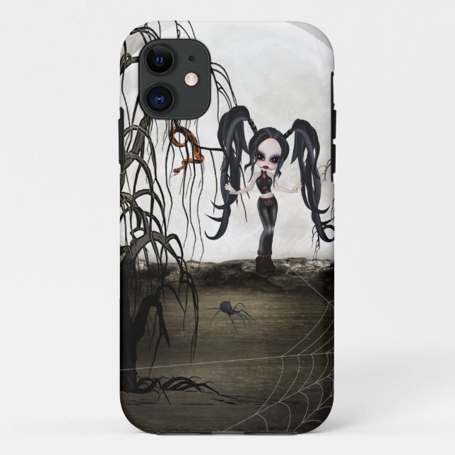 11 Petit Goth fille Imaginaire iPhone 5 Coque (Dos)