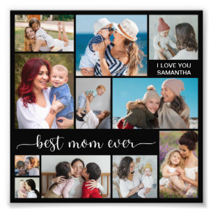 11 Photo Collage Meilleure maman Jamais Photo Élar