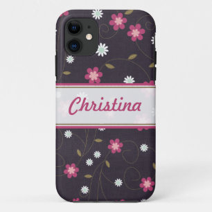 11 Pink Flowers Mate ID™ iPhone 5 Coque