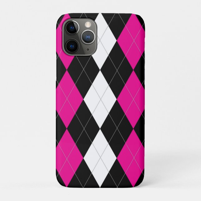 11 Pro Coque iphone du Jacquard rebelle (Dos)