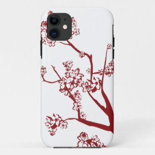 11 Red Cherry Blossom iPhone 5 Coque