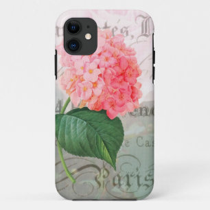 11 Redoute Vintage Hydrangea French iPhone 5/5S Coque