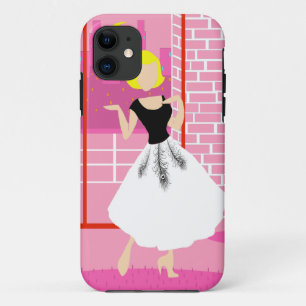 11 Retro dans le Coque rose iPhone 5/5S