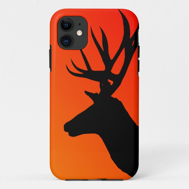 11 Stag Silhouette iPhone 5 Coque (Dos)