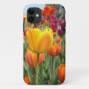 11 Tulipes dans le coque iphone de brise