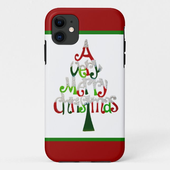 11 Un très joyeux iPhone Noël 5 Coque (Dos)