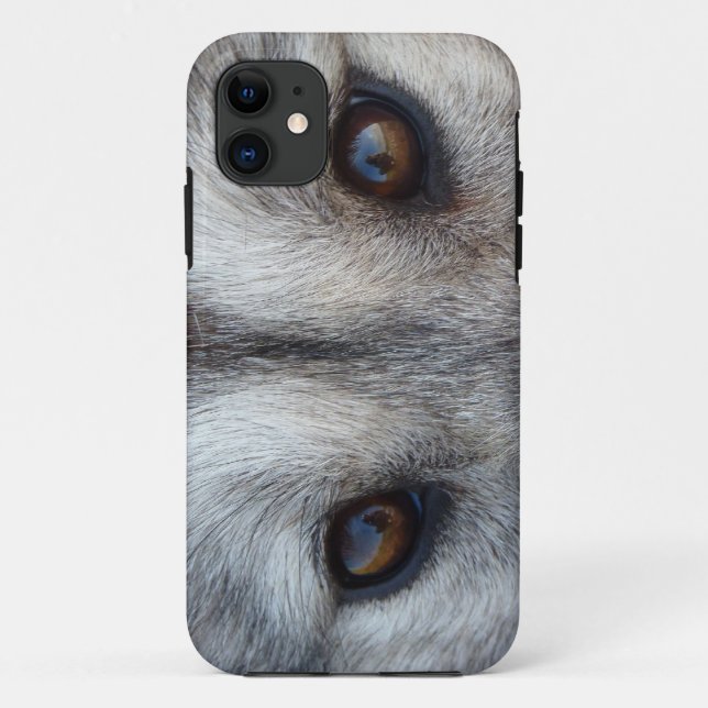 11 Wolf iPhone 5 Coque Wolf Pup Eyes Coque Wolf Cadea (Dos)