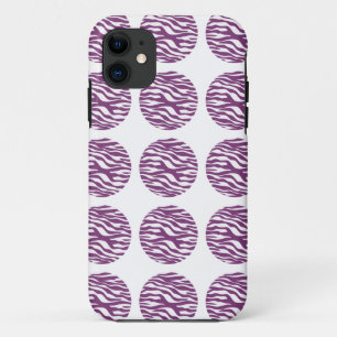 11 Zebra Print Pois iPhone 5 Tough Xtreme Coque