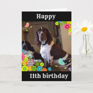 **11e ANNIVERSAIRE EST LA CARTE LA PLUS COOLÉE DE