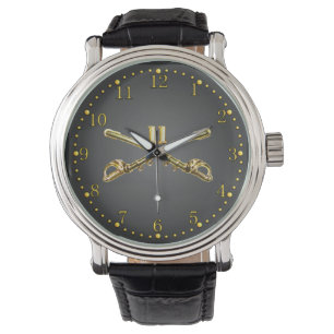 11ème Montre de sabres croisée par laiton d'ACR