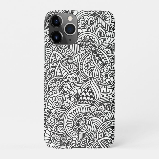 11Pro Coque Mandala Henna IPhone 11 Pro (Dos)
