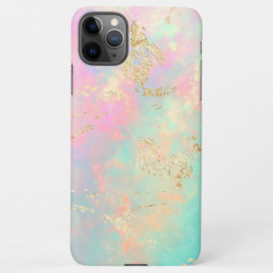 11Pro Max coque iphone photo opal stone