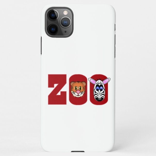 11Pro Max Coque iphone ZOO (Dos)
