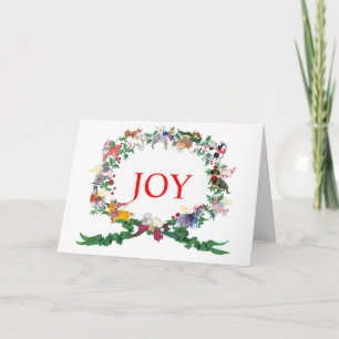 12 Chiens de la carte de voeux de Noël, 2015 Versi