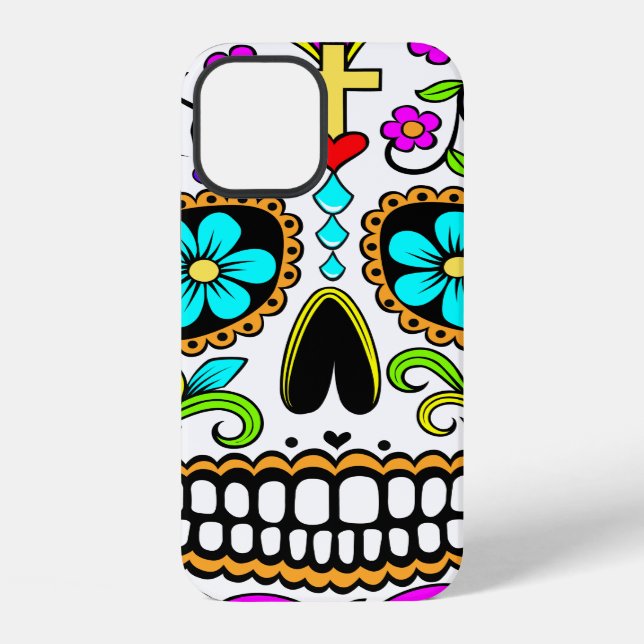 12 Coque iphone crâne sucre (Verso)