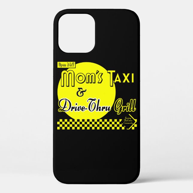 12 Coque iphone rétro Moms Taxi et Drive-Thru Grill (Verso)