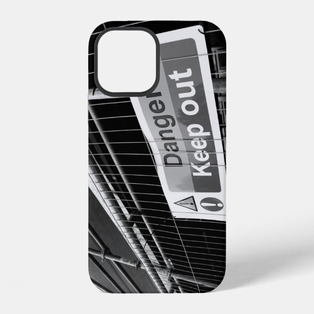12 Danger Keep Out Signer Coque-Mate coque iphone (Verso)