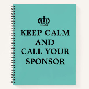 12 Étape de récupération Sobriété AA NA Carnet de