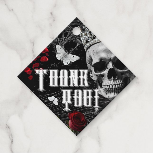 12 Étiquettes Cadeaux Hantant Adeline Zade Meadows (Devant)