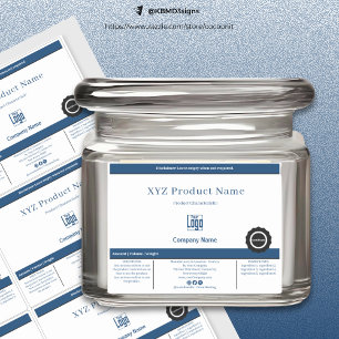 12 Étiquettes de produits noirs blancs minimaux