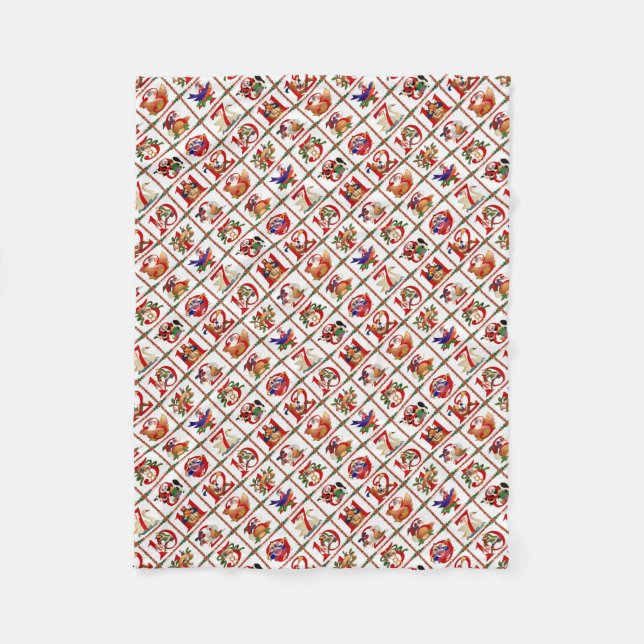 12 Jours de couverture de Noël Imprimer (Devant)