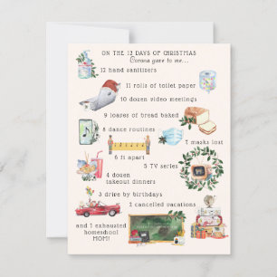 12 Jours de Covid   Photo de vacances "Quarantine"