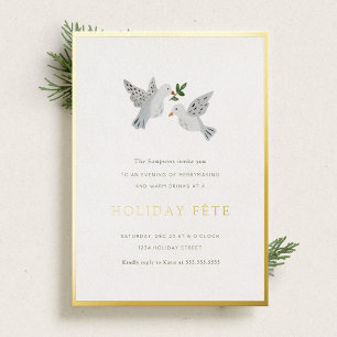 12 Jours de Noël Fête Invitations