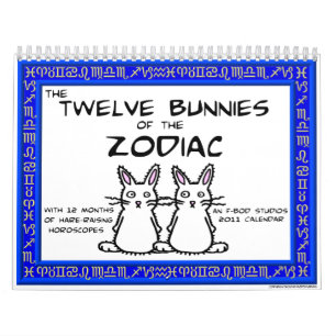12 lapins du calendrier du zodiaque 2011