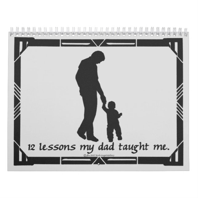 12 leçons de calendrier de papa (Protection)