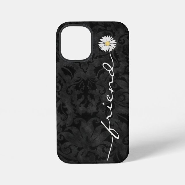 12 Mini Ami Daisy sur Coque Case-Mate pour iPhone en damas (Verso)