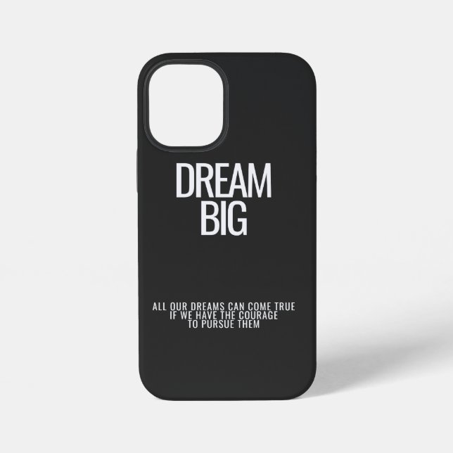 12 Mini Dream Big coque iphone (Verso)