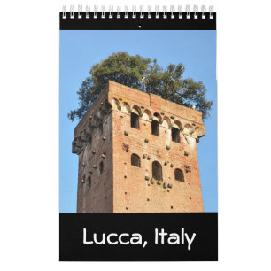 12 mois Lucca, Italie Calendrier photo