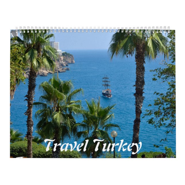 12 mois Méditerranée Turquie 2017 Calendrier photo (Protection)