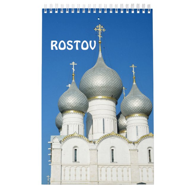 12 mois Rostov, Russie Calendrier photo (Protection)