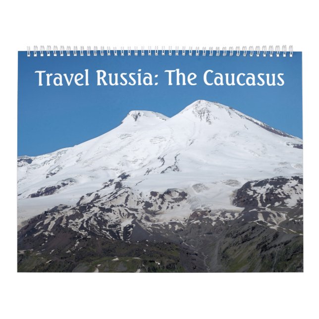 12 mois Voyage Russie : Calendrier du Caucase (Protection)
